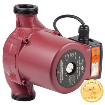 Насос циркуляційний 245 Вт, Hmax 8 м, Qmax 200 л/хв, 180 мм + гайки 1&Prime; 774141 фото