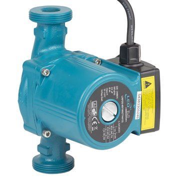 Насос циркуляційний LEO 3.0, 74 Вт, Hmax 4 м, Qmax 55 л/хв, 180 мм + гайки 1&Prime; 774412 фото