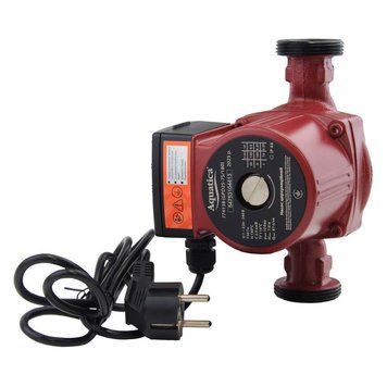 Насос циркуляційний 130 Вт, Hmax 7 м, Qmax 87 л/хв, 180 мм + гайки 1&Prime; 774138 фото